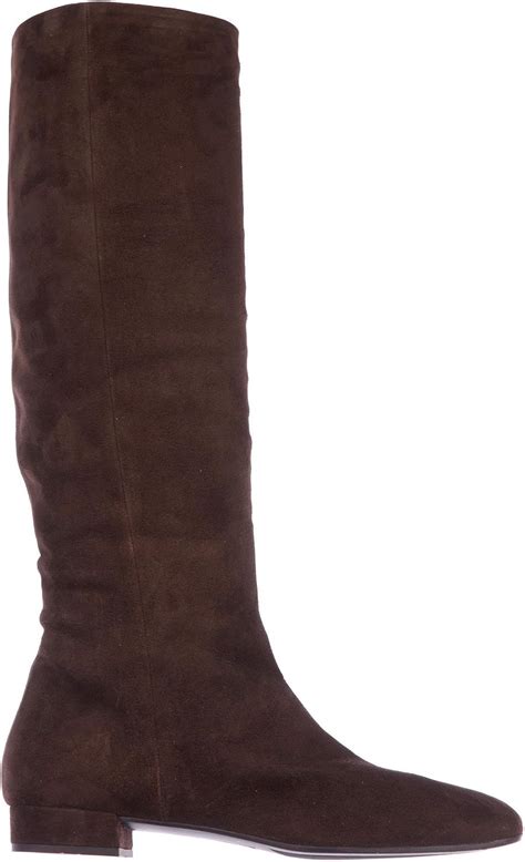 prada wildleder stiefel braun